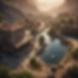 A strategic overview of the game map in State of Survival