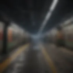 Visual representation of Subway game mechanics