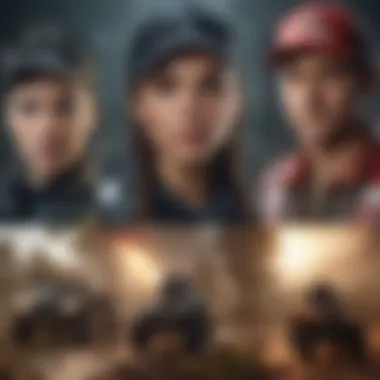 Diversity in Gaming Advertisements A collage of popular video game advertisements highlighting different styles