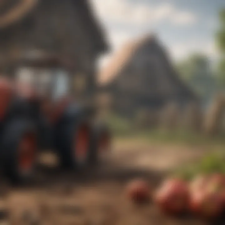 Engaging gameplay mechanics displayed in a farming game