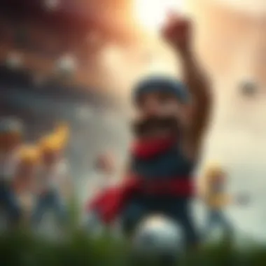 Illustration of new character designs and abilities