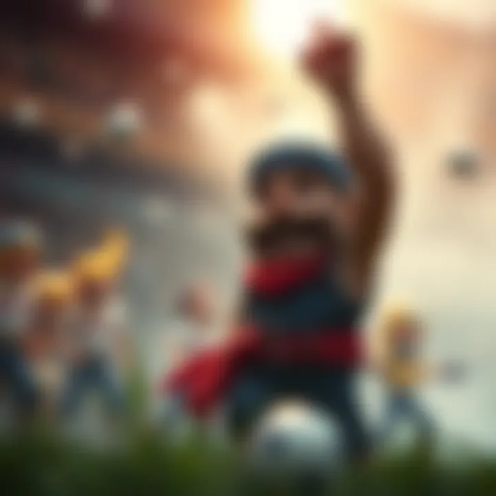 Illustration of new character designs and abilities