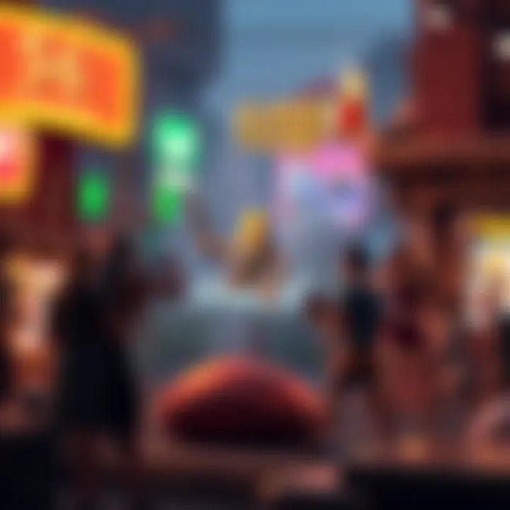 Visual representation of trends in mobile strategy games