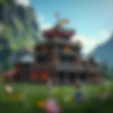 Strategic Base Building in Clash of Clans Clash of Clans gameplay showcasing strategic base building