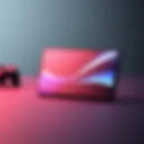 Concept design of the Sony PlayStation phone showcasing sleek aesthetics