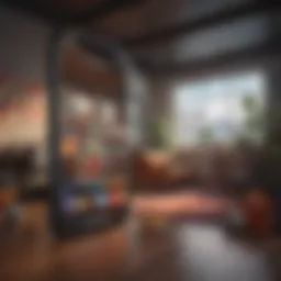 Showcasing the Rec Room App Store interface with vibrant icons