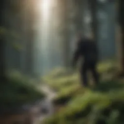 A serene forest landscape showcasing Sneaky Sasquatch's lush environments