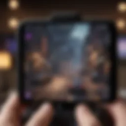 Dynamic Twitch streaming interface showcasing mobile gaming