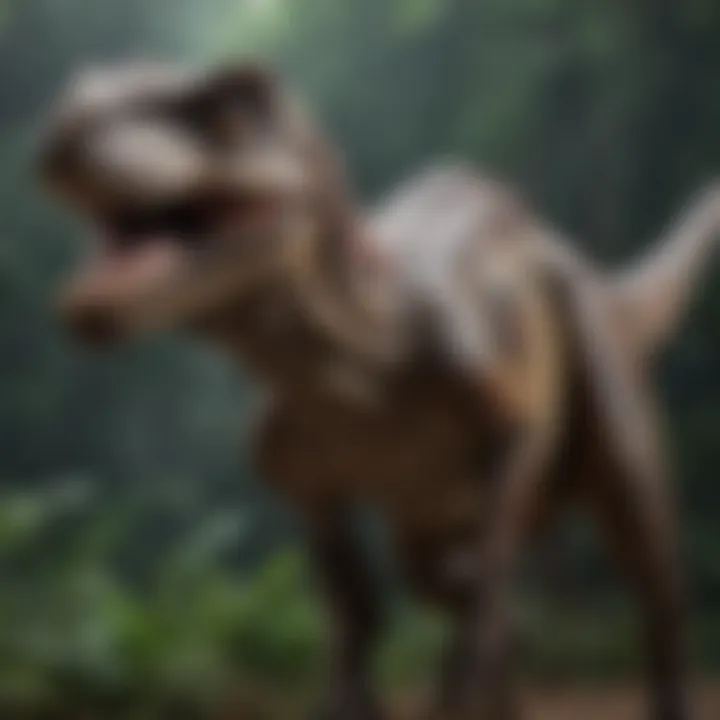 Ferocious Velociraptor in Jurassic World Alive