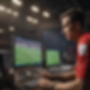 Football Manager Analyzing Performance Data