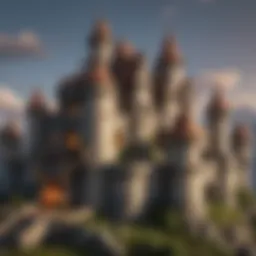 Illustration of a majestic castle in Forge of Empires
