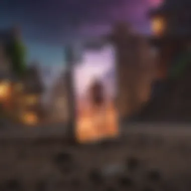 Fortnite logo against a digital backdrop representing uncertainty