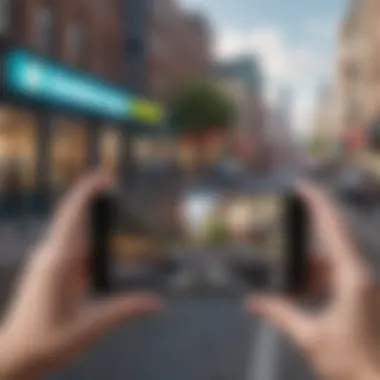 The Future of Augmented Reality: Visions for Mobile Gaming Evolution Conceptual artwork illustrating future advancements in augmented reality gaming