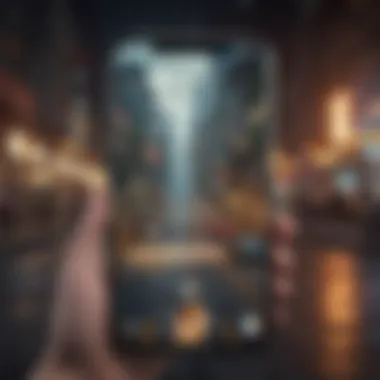 Future of Mobile Browser Games Futuristic concept art illustrating the future trajectory of mobile browser games