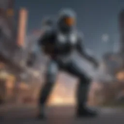 Illustration showcasing futuristic jetpack technology in Jetpack Joyride