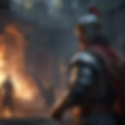 Dynamic gameplay scene in Honor of Kings