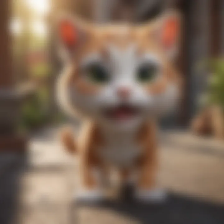 Interactive Mini-Games in Talking Tom Cat 2