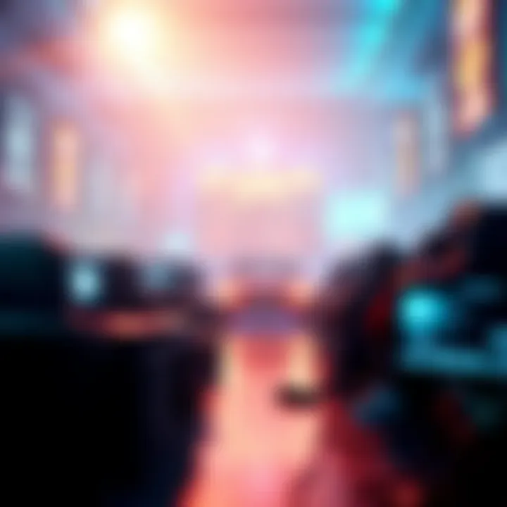 A conceptual image of NFTs in gaming