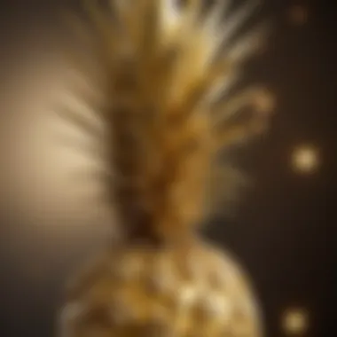 Fruit Ninja Plush Limited Edition Gold Pineapple