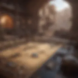 An immersive game interface showcasing strategic gameplay in Lost Centuria