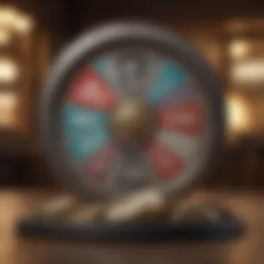 Visual representation of lucky spins feature in Coin Master app