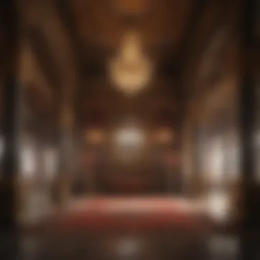 Regal Splendor of the Throne Room Majestic Throne Room of the Four Kingdoms Empire