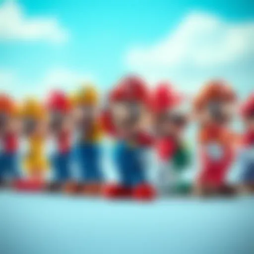 Evolution of Mario character through the years