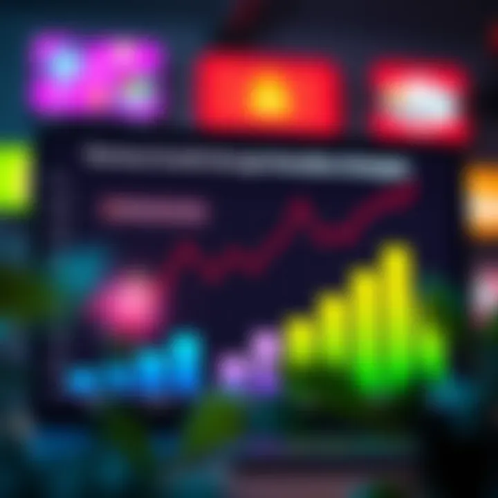 Graph showcasing mobile game revenue growth through monetization strategies