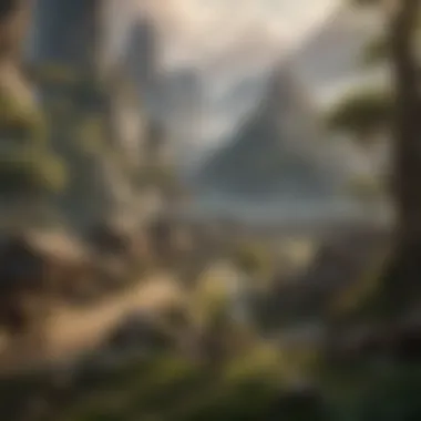 Enigmatic Elven Realm in 'Rise to War' Mystical Elven City in Rise to War Game