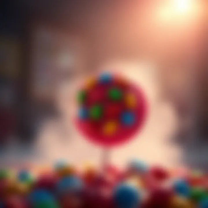 A strategic move in the New Candy Crush game