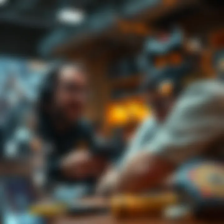 Collaborative Strategy Development Players discussing strategies for the new season