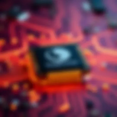 The Heart of Innovation: Qualcomm Snapdragon Qualcomm Snapdragon chip showcasing advanced technology