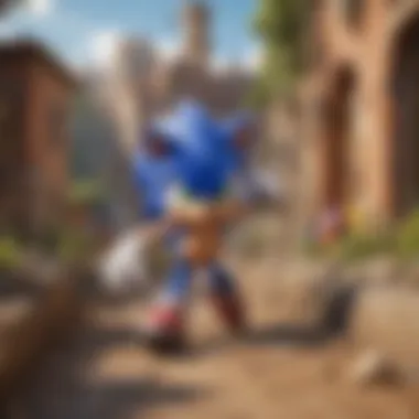 Sonic Dash gameplay strategy depicted with dynamic action sequences