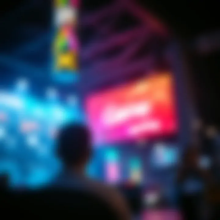 Promotional Tactics for Game Marketing An engaging illustration showcasing effective promotional tactics in the gaming industry