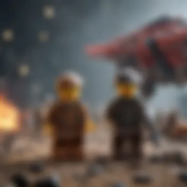 Strategic deployment of LEGO Battle Star characters