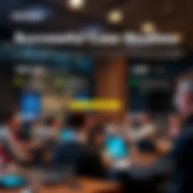 Infographic detailing successful case studies from the Appodeal Accelerator Program