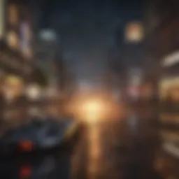 A vibrant mobile game interface showcasing dynamic gameplay.