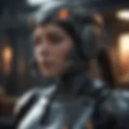 A conceptual representation of AI-driven gameplay mechanics
