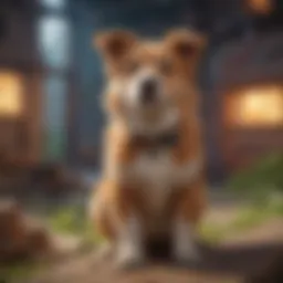 A captivating visual of a colorful in-game scene from Pet Rescue Saga.