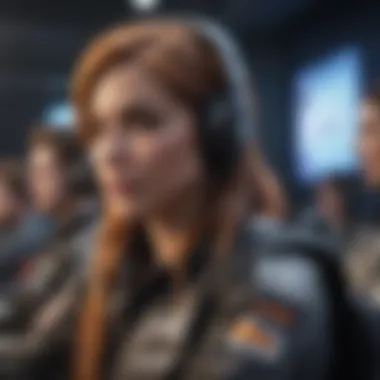 Sponsorship Engagement at Esports Events Esports event showcasing sponsor logos and engagement