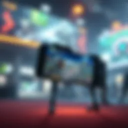 Innovative mobile game design concept