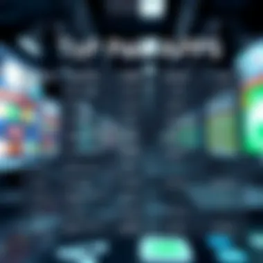 Features Comparison of Top Paid Apps A detailed comparison chart displaying features of premium mobile apps.