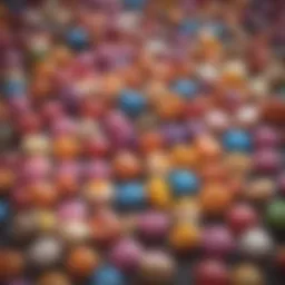 Visual representation of Candy Crush game interface