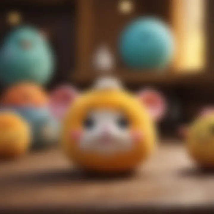 Whimsical Tsum Tsum Characters in a Vibrant World