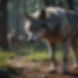 A captivating screenshot of Wolfgame showcasing its strategic elements and vibrant graphics.