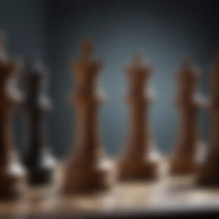 Strategic chess pieces symbolizing Unity Asset Store promotions