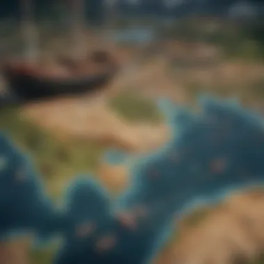 Optimizing Trade Routes Efficiency Intricate trade routes in Trade Nations Game