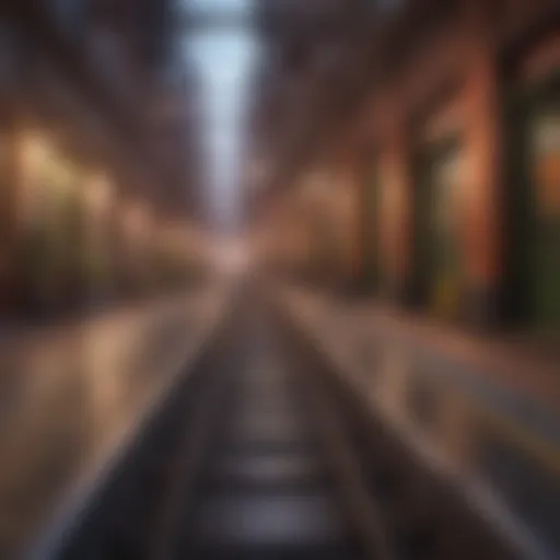 Urban Subway Surfers Game Scene