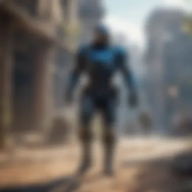 Dynamic Gameplay Scene Vibrant Gameplay Scene with Dynamic Characters