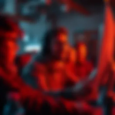 Community Engagement in X Gamer App Visual representation of gaming community engagement within X Gamer App